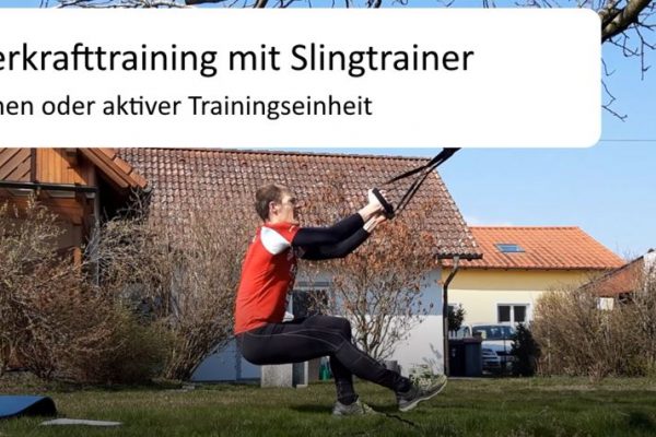 Ganzkörperkrafttraining Slingtrainer