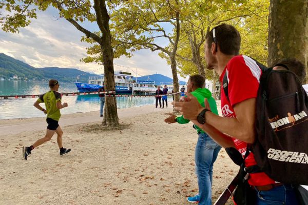 Gerald beim Ironman Austria Laufstrecke