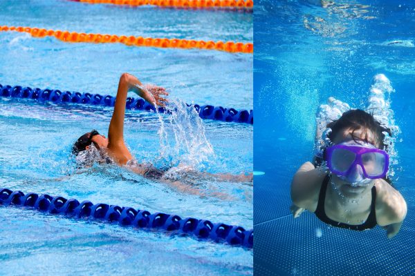 Schwimmtrainings im Sommer